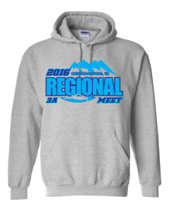 2016 3A Regional Meet Hoodies